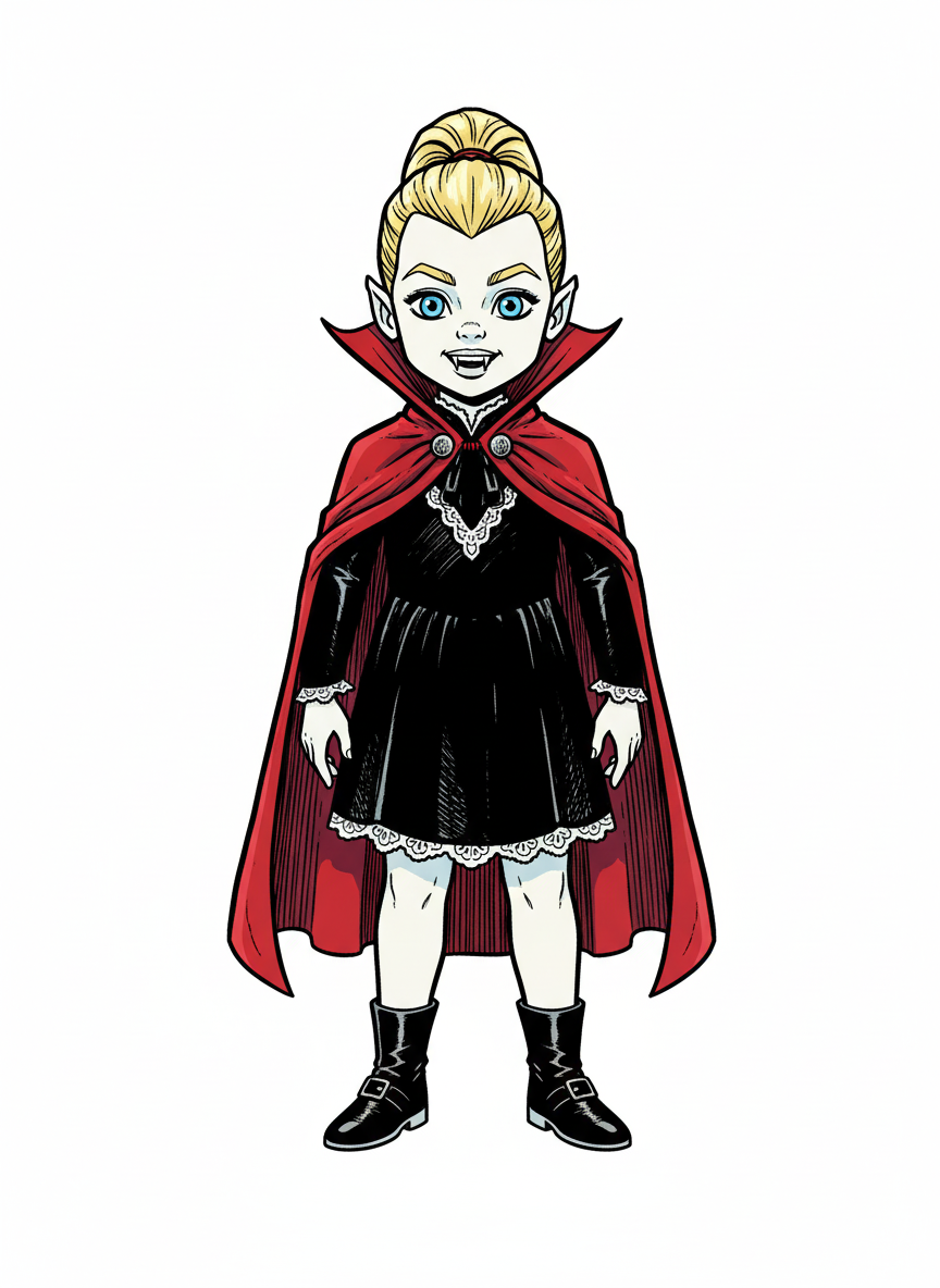 Ashlyn the Vampiress - Comic Book