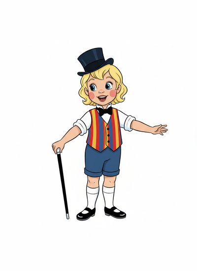 Ashley’s Vaudeville Adventure 🎩 - Golden Age Animation