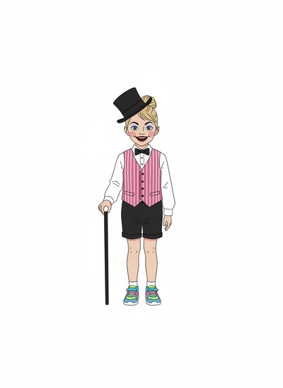 Ashley’s Vaudeville Adventure 🎩 - Minimalist