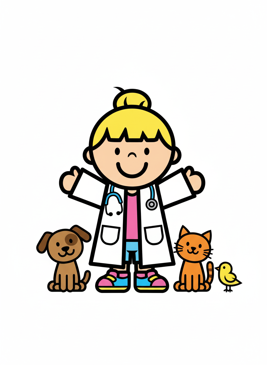 Vet Ashley - Preschool Simple