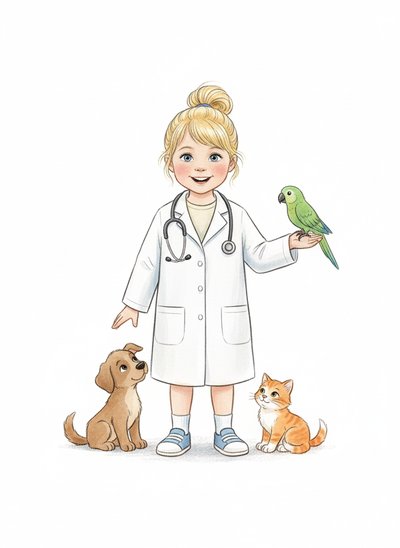 Ashley's Animal Adventures 🐾 - Gentle Pencil