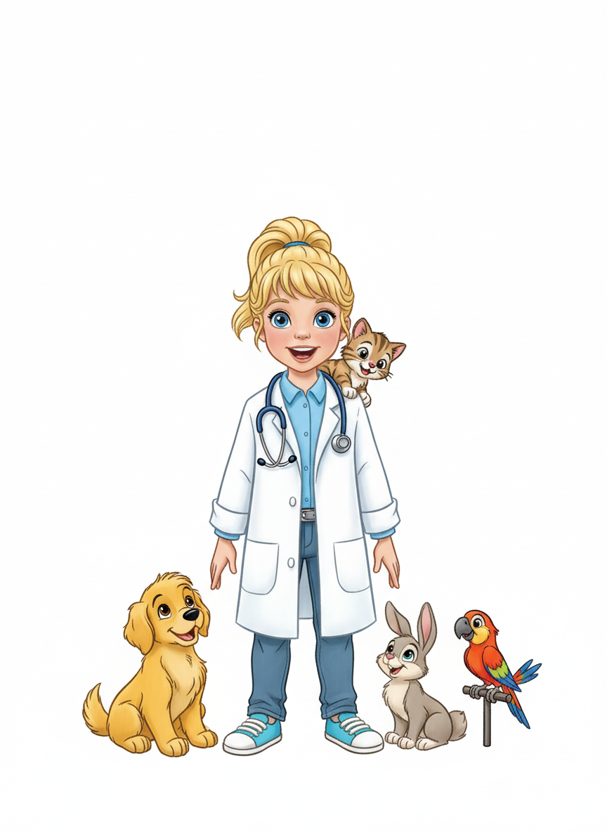Vet Ashley - Golden Age Animation