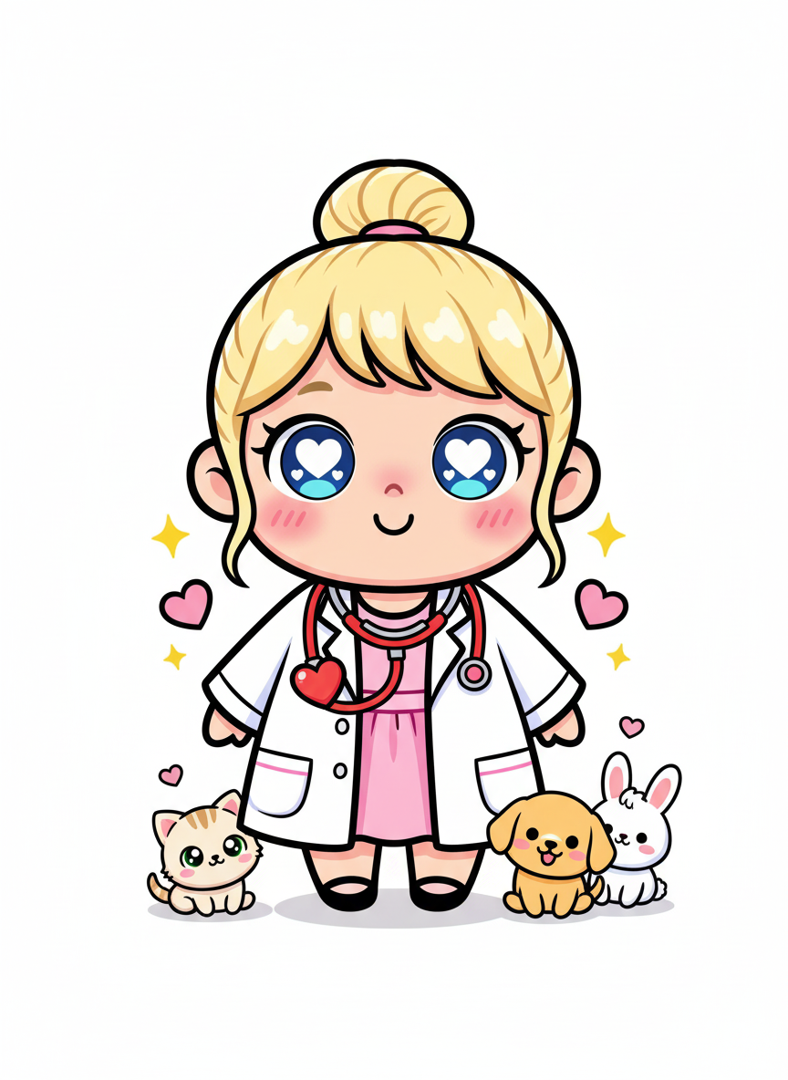 Vet Ashley - Kawaii Cute
