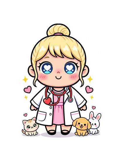 Ashley's Animal Adventures 🐾 - Kawaii Cute