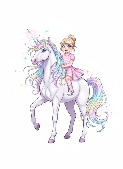 Ashley's Unicorn Adventures 🌈 - Webtoon Anime