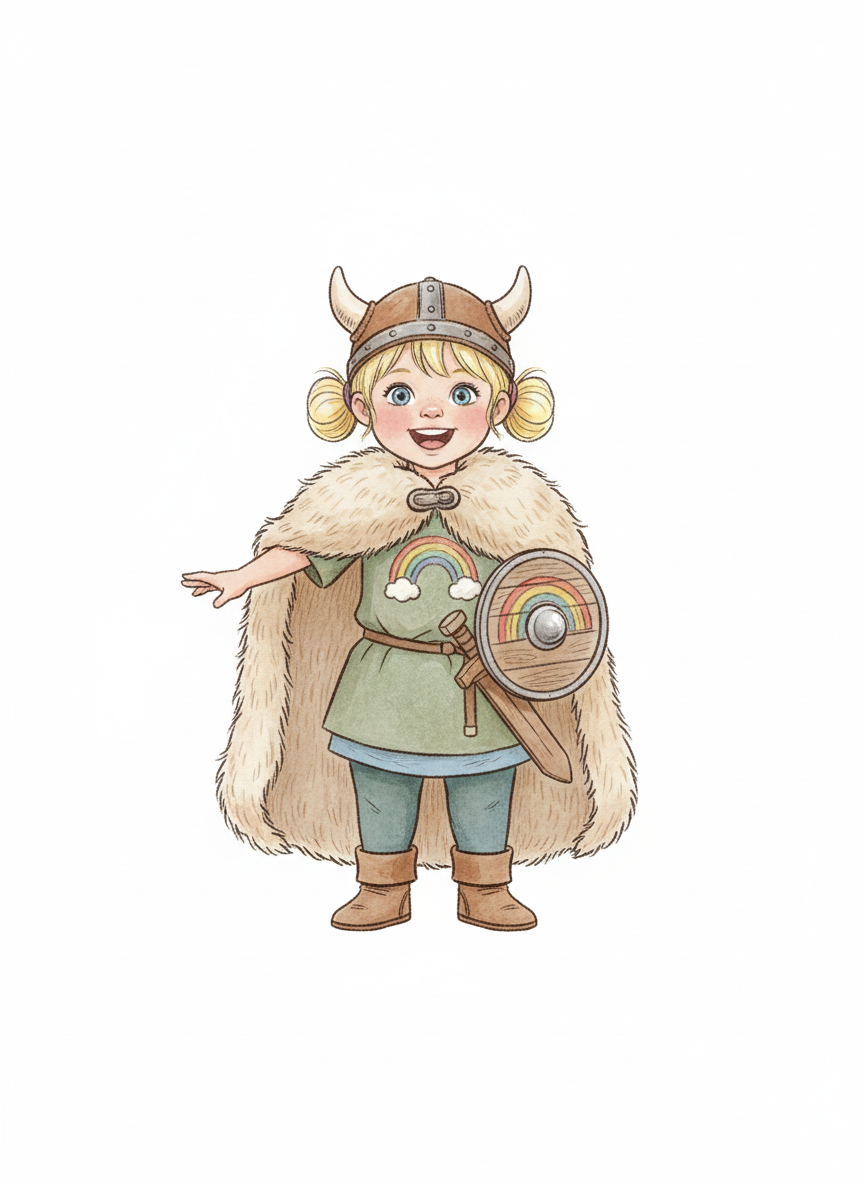 Viking Ashley - Gentle Pencil