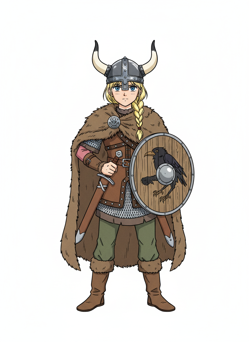 Viking Ashley - Classic Anime