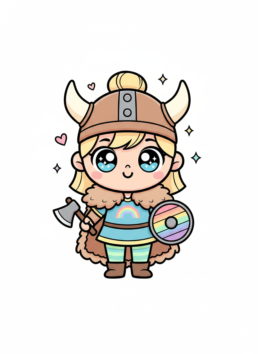 Viking Ashley - Kawaii Cute