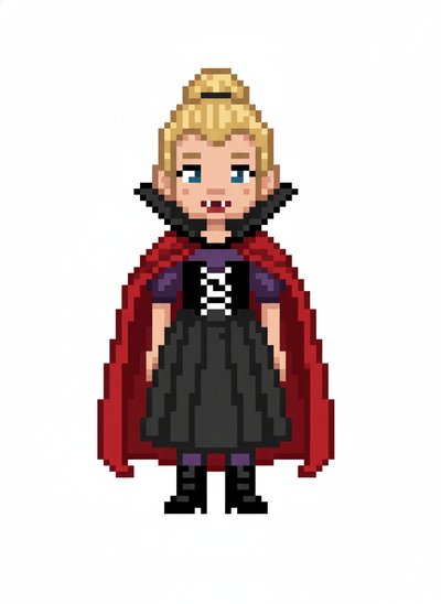 Ashley's Vampire Wonderland 🦇 - Pixel Art