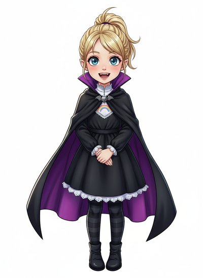 Ashley's Vampire Wonderland 🦇 - Webtoon Anime