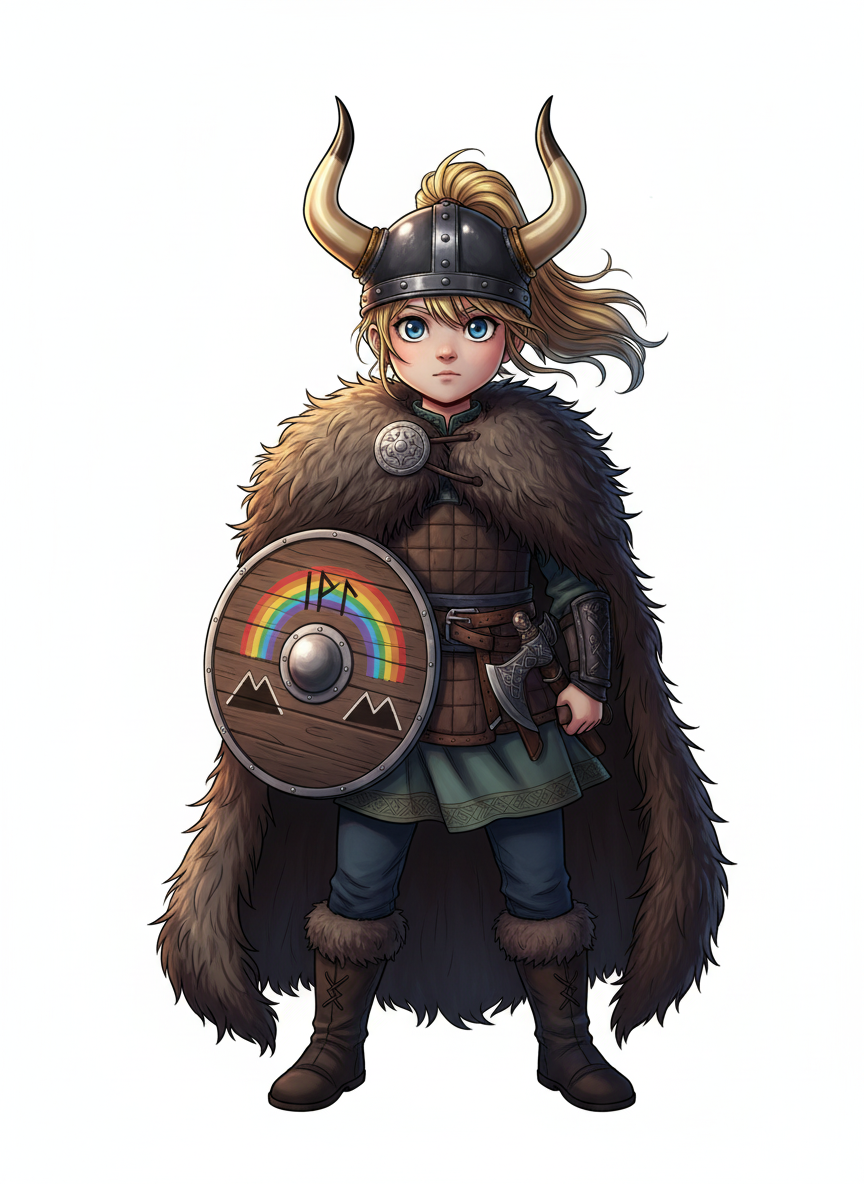 Viking Ashley - Webtoon Anime
