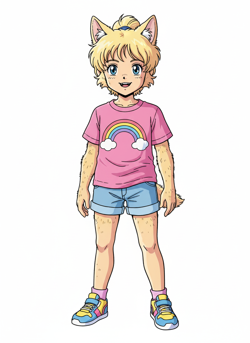 Ashley's Wolfie Wonder - Classic Anime