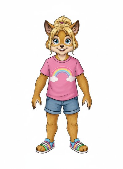 Ashley's Fluffy Werewolf Adventure - Golden Age Animation