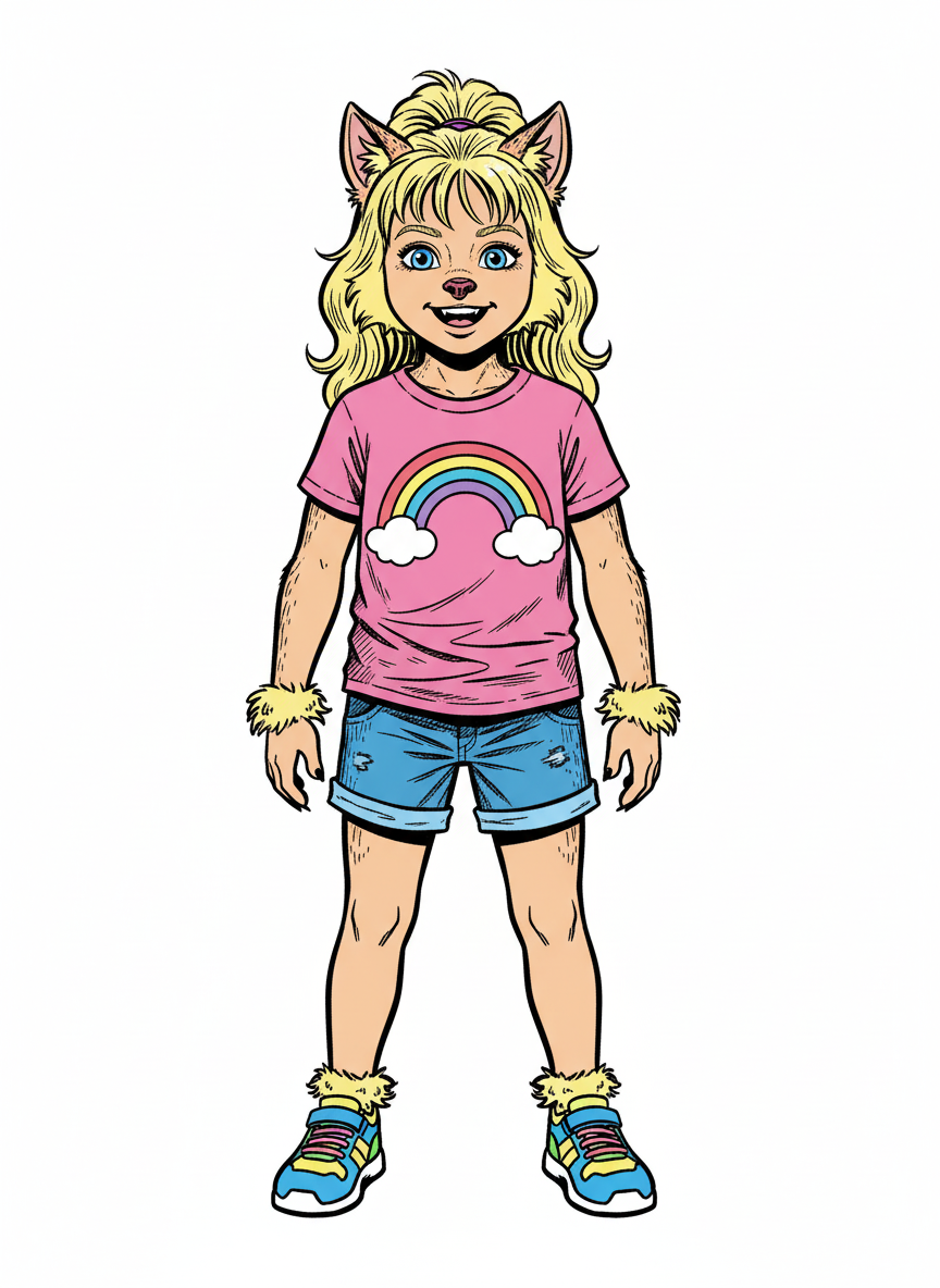 Ashley's Wolfie Wonder - Comic Book