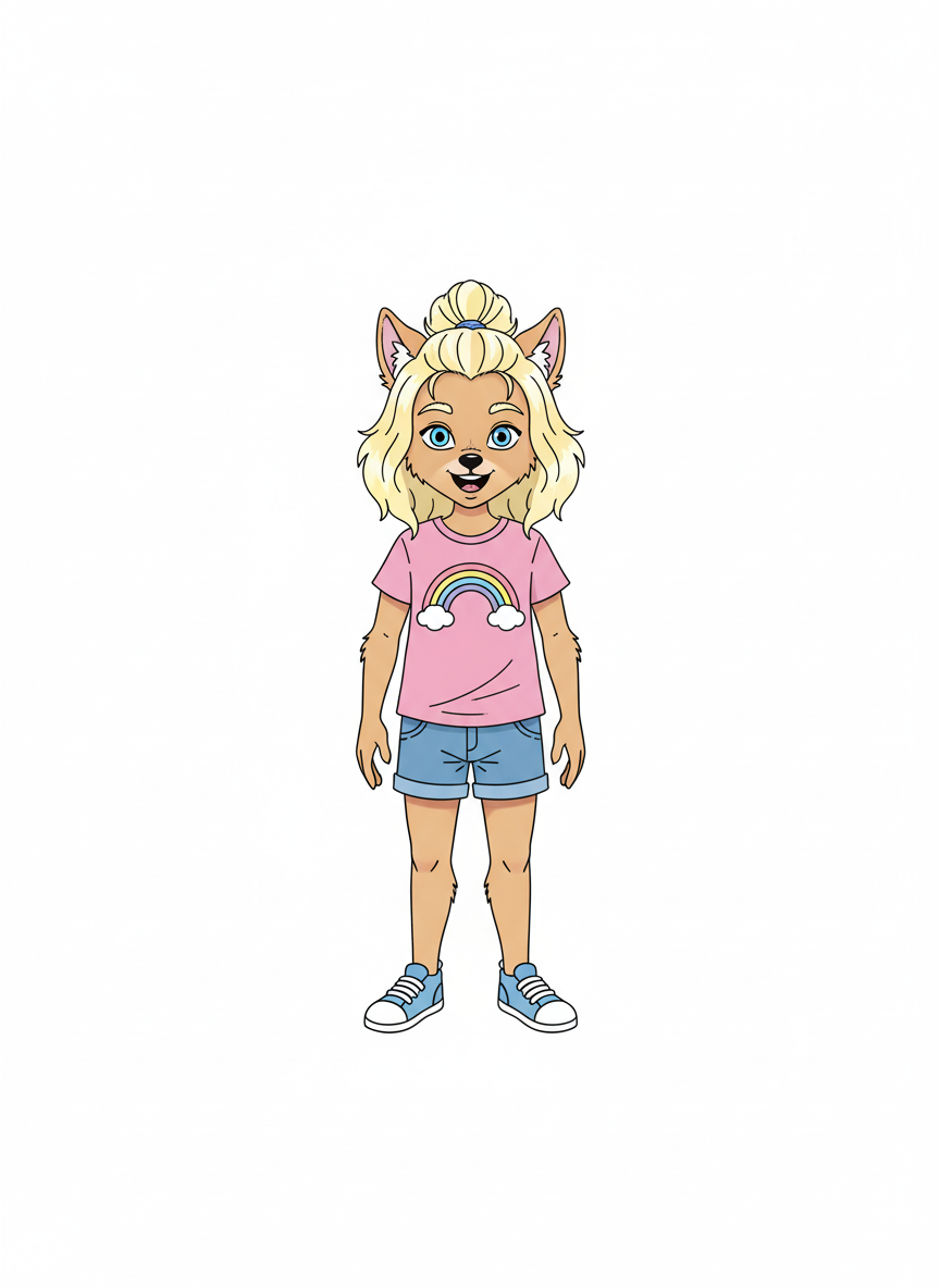Ashley's Wolfie Wonder - Minimalist