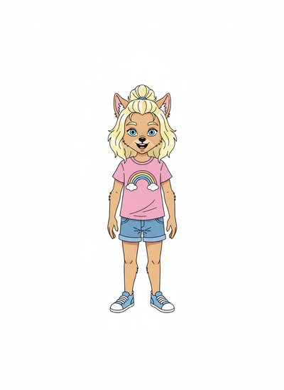 Ashley's Fluffy Werewolf Adventure - Minimalist