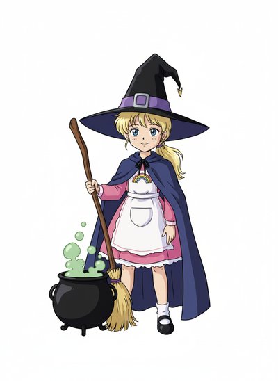 Ashley the Enchanting Witch 🌟 - Classic Anime