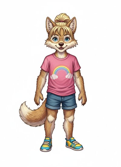 Ashley's Fluffy Werewolf Adventure - Fairy Tale Classic