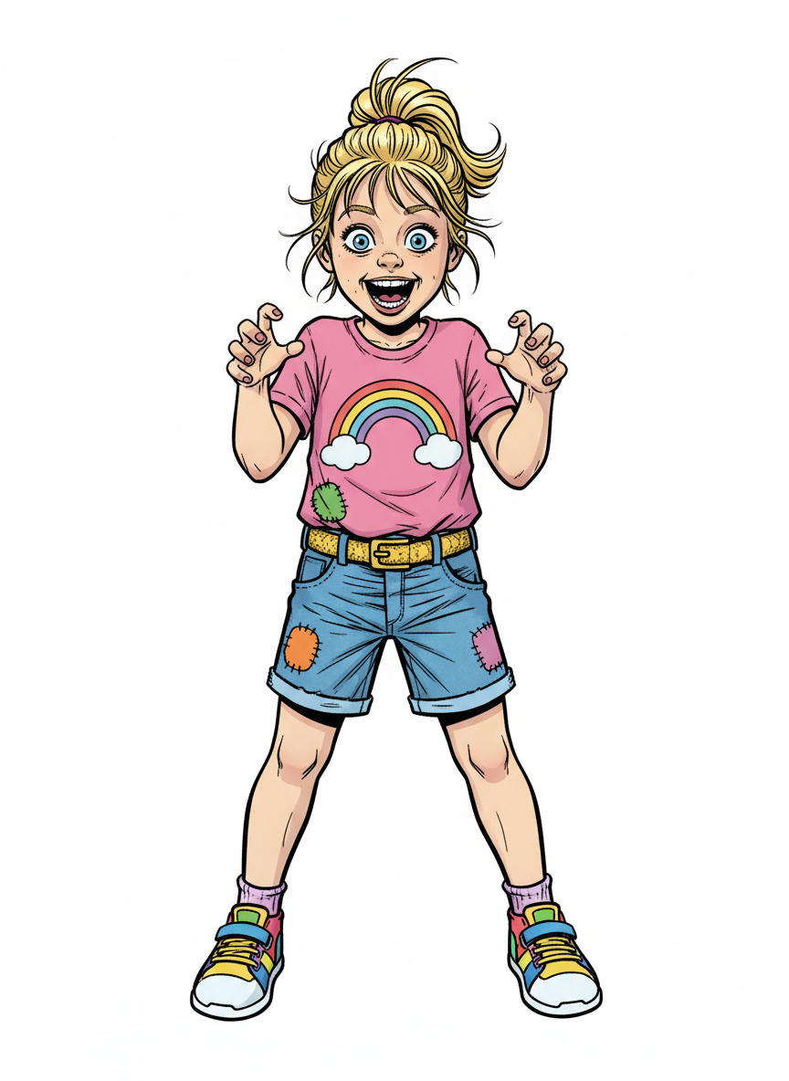 Ash the Zany Zombie - Comic Book
