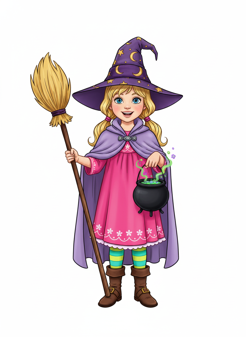 Ashley the Whimsical Witch - Fairy Tale Classic