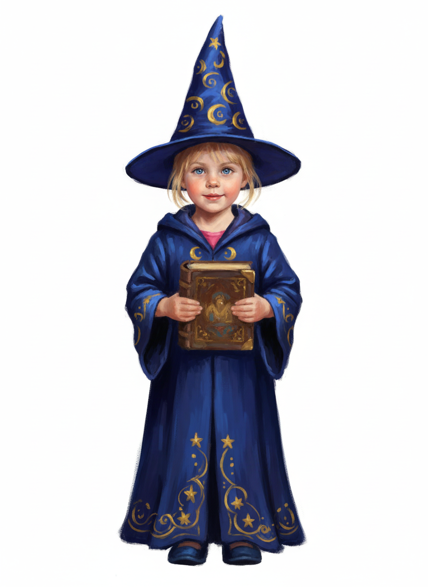 Ashley the Enchantress - Impressionist Painting