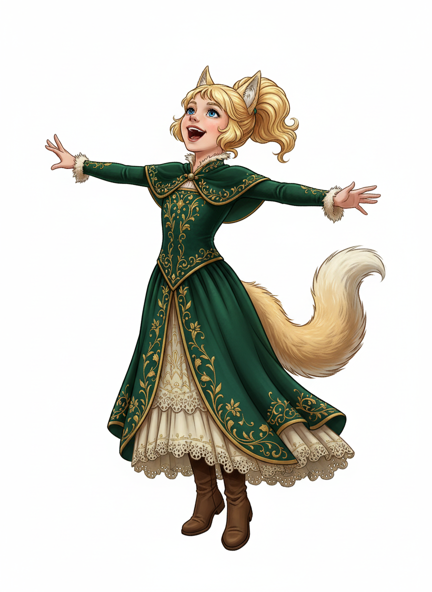 Ashley the Wolf Girl - Fairy Tale Classic