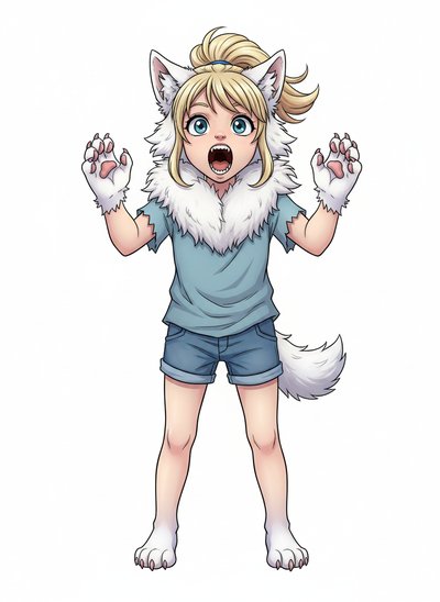 Ashley the Wolf Cub 🐺 - Webtoon Anime