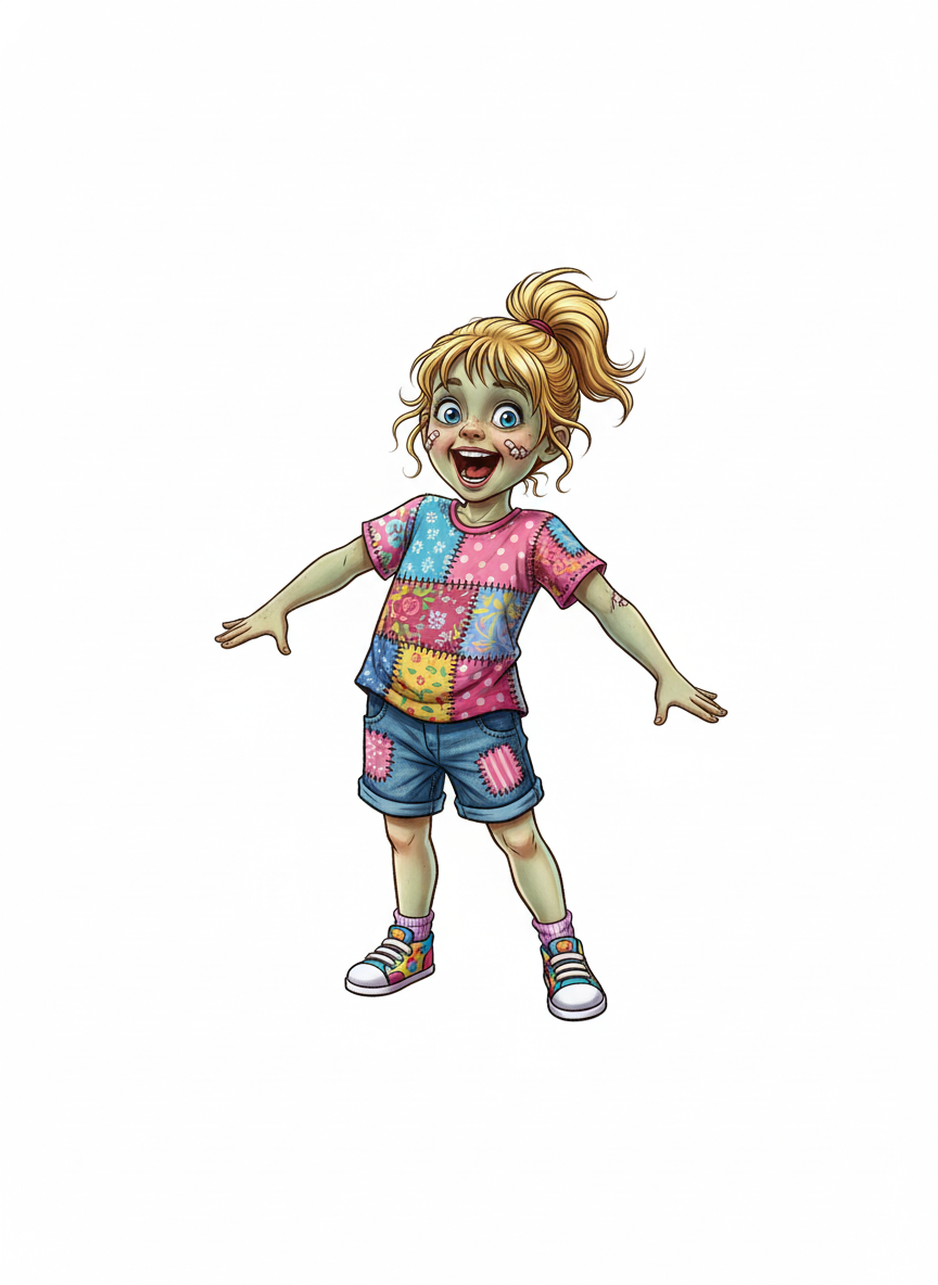 Ash the Zany Zombie - Fairy Tale Classic