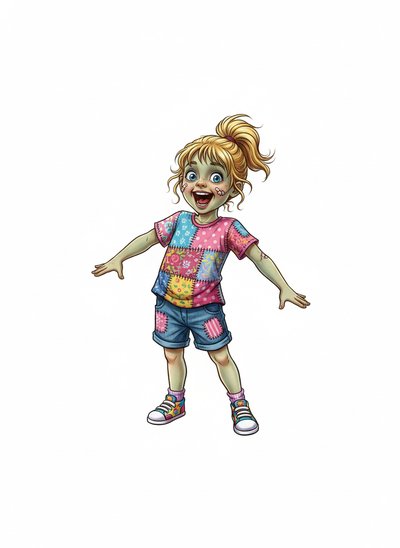 Ashley's Zombie Adventures 🎨 - Fairy Tale Classic