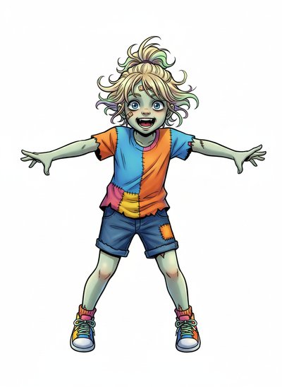 Ashley's Zombie Adventures 🎨 - Webtoon Anime