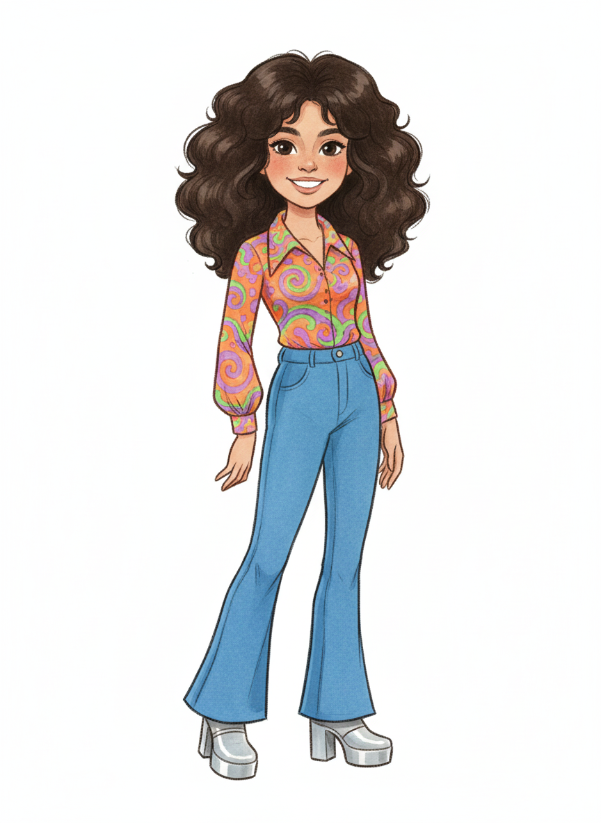 Groovy Gabriela - Gentle Pencil