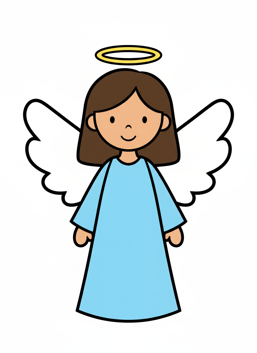 Gabriela the Celestial - Preschool Simple