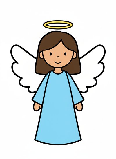 Gabriela's Angelic Dreams 🌟 - Preschool Simple