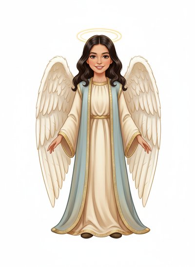 Gabriela's Angelic Dreams 🌟 - Vintage Storybook