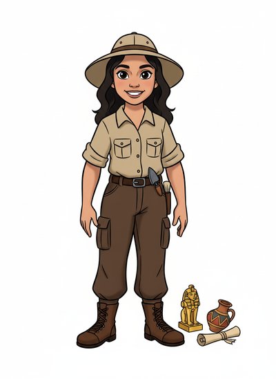 Gabriela's Archaeology Adventure 🌍 - Golden Age Animation