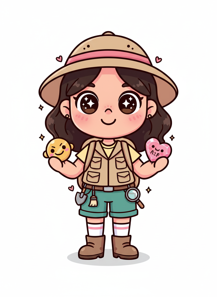 Gabriela the Explorer - Kawaii Cute