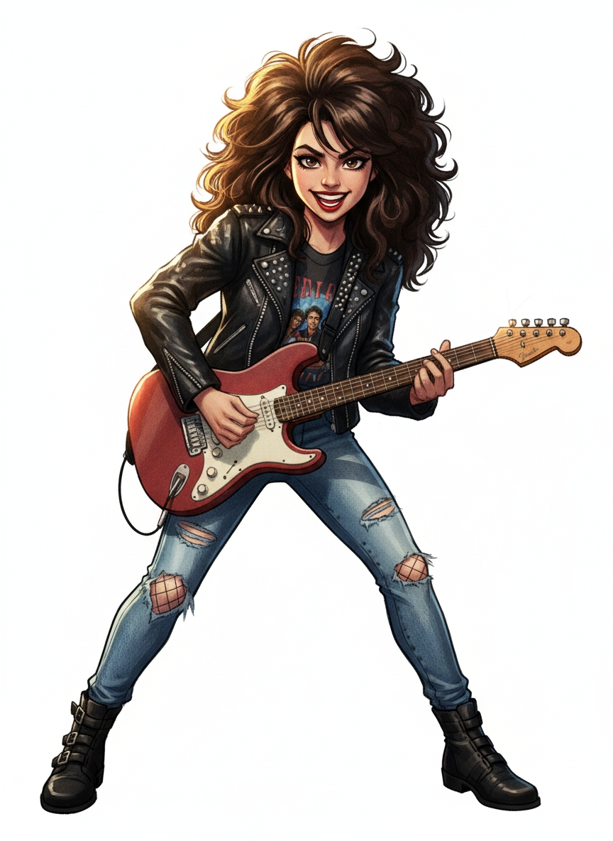 Gabriela the Rock Star - Webtoon Anime