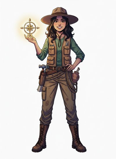 Gabriela's Archaeology Adventure 🌍 - Webtoon Anime