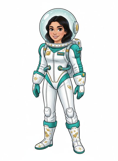 Gabriela's Galactic Adventure 🚀 - Golden Age Animation