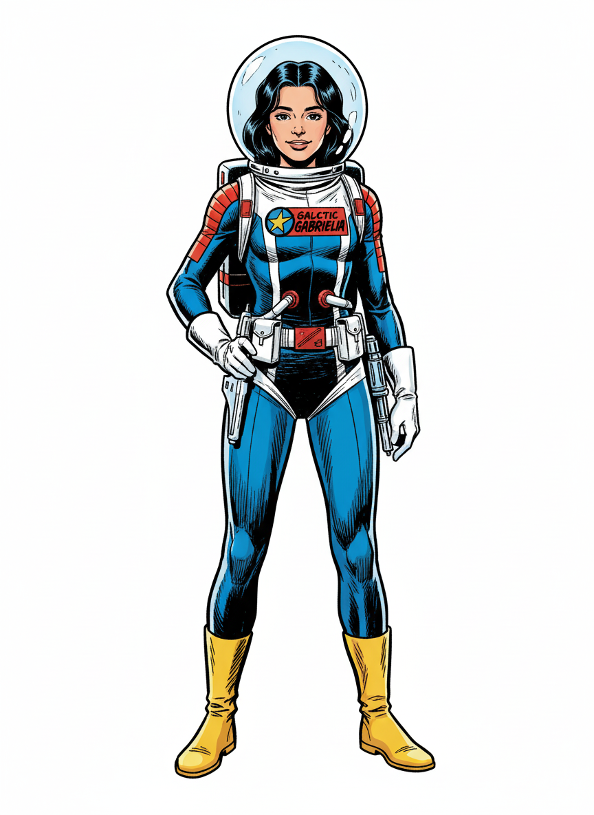Galactic Gabriela - Comic Book