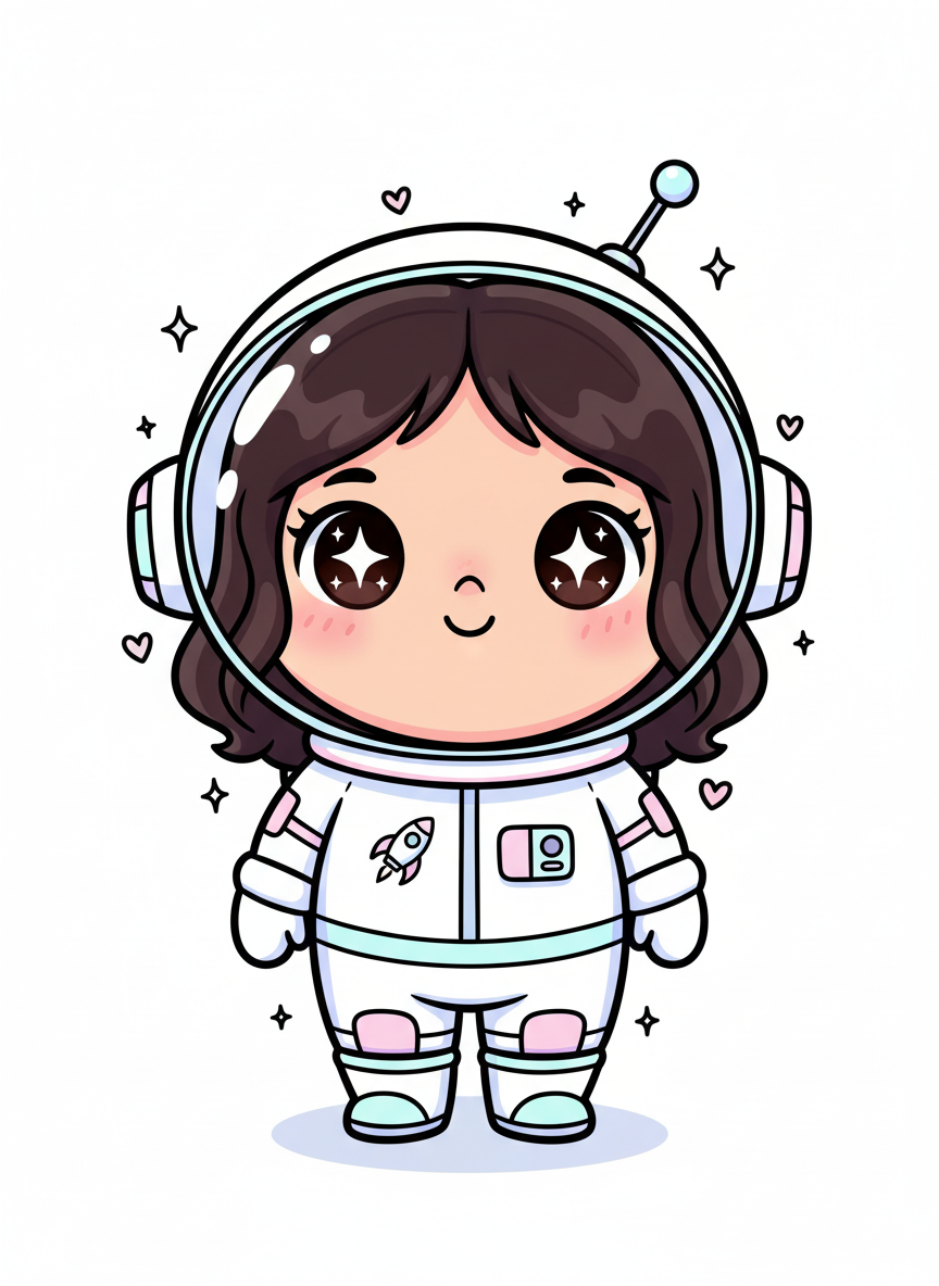Galactic Gabriela - Kawaii Cute