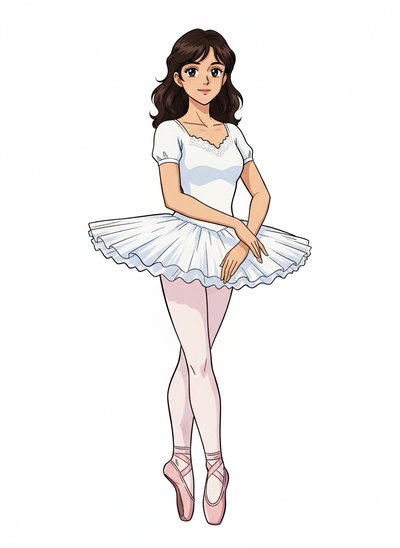 Gabriela's Ballet Dreams 💃 - Classic Anime