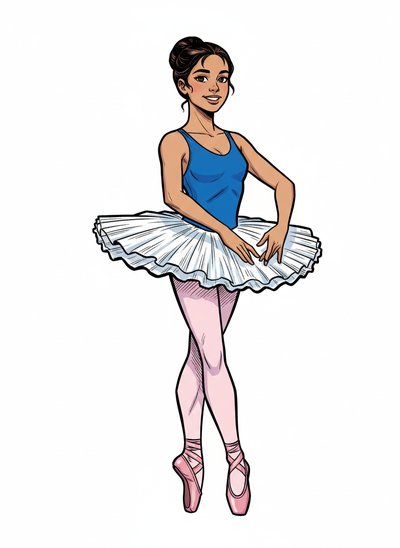Gabriela's Ballet Dreams 💃 - Comic Book