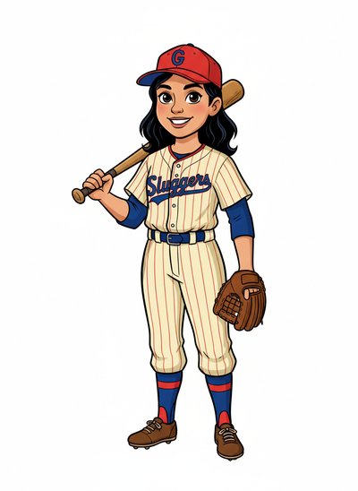 Gabriela's Baseball Magic ⚾️ - Golden Age Animation