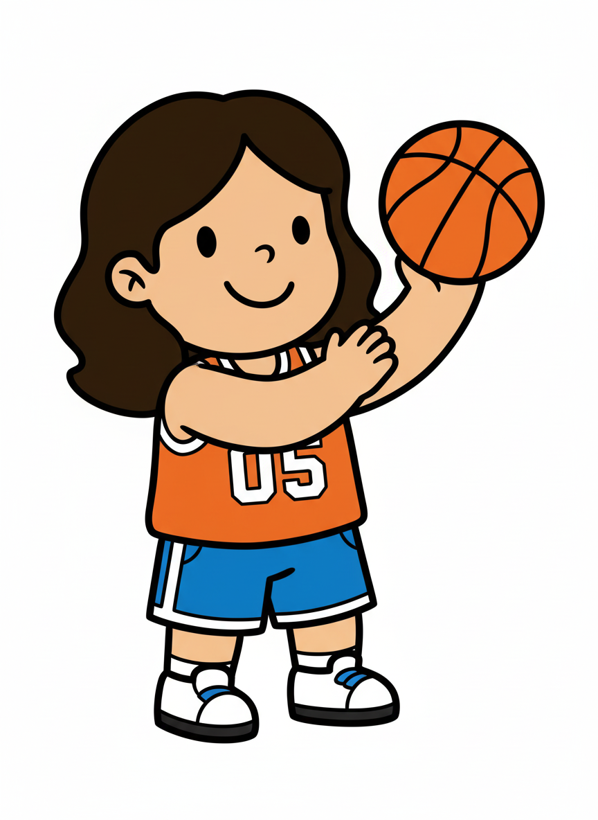 Gabby the Baller - Preschool Simple