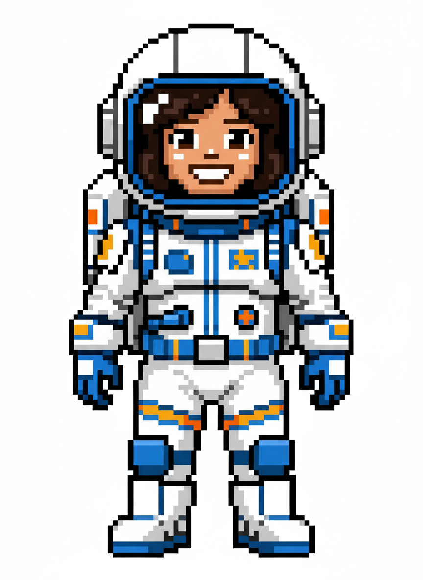 Galactic Gabriela - Pixel Art