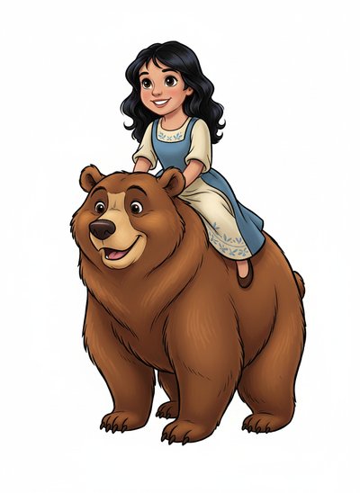 Gabriela's Bear Adventure 🐻 - Golden Age Animation