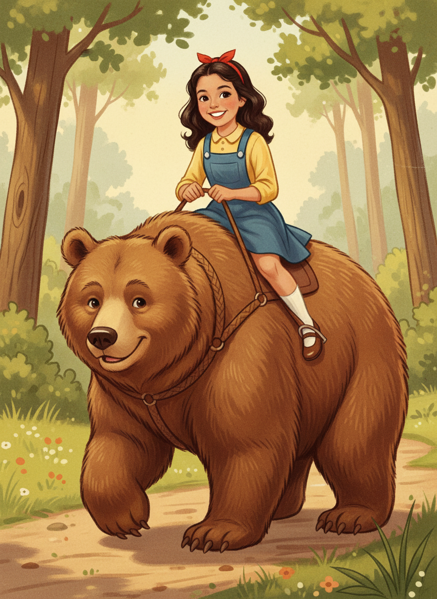 Bearbriela - Vintage Storybook