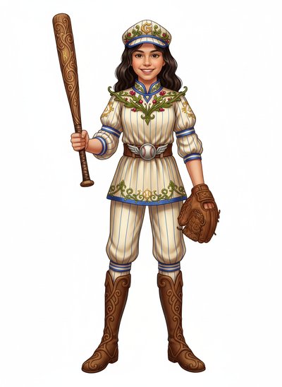 Gabriela's Baseball Magic ⚾️ - Fairy Tale Classic