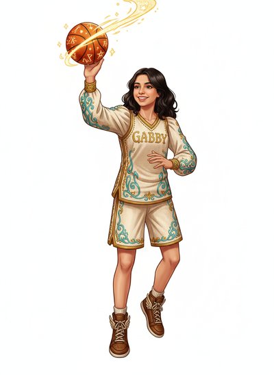 Gabriela's Hoop Dreams 🏀 - Fairy Tale Classic